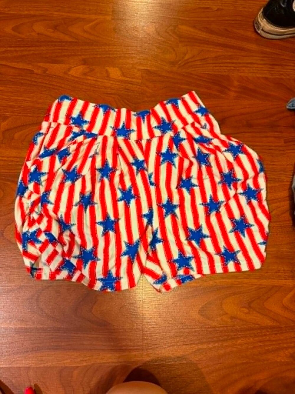 American Flag Shorts Large